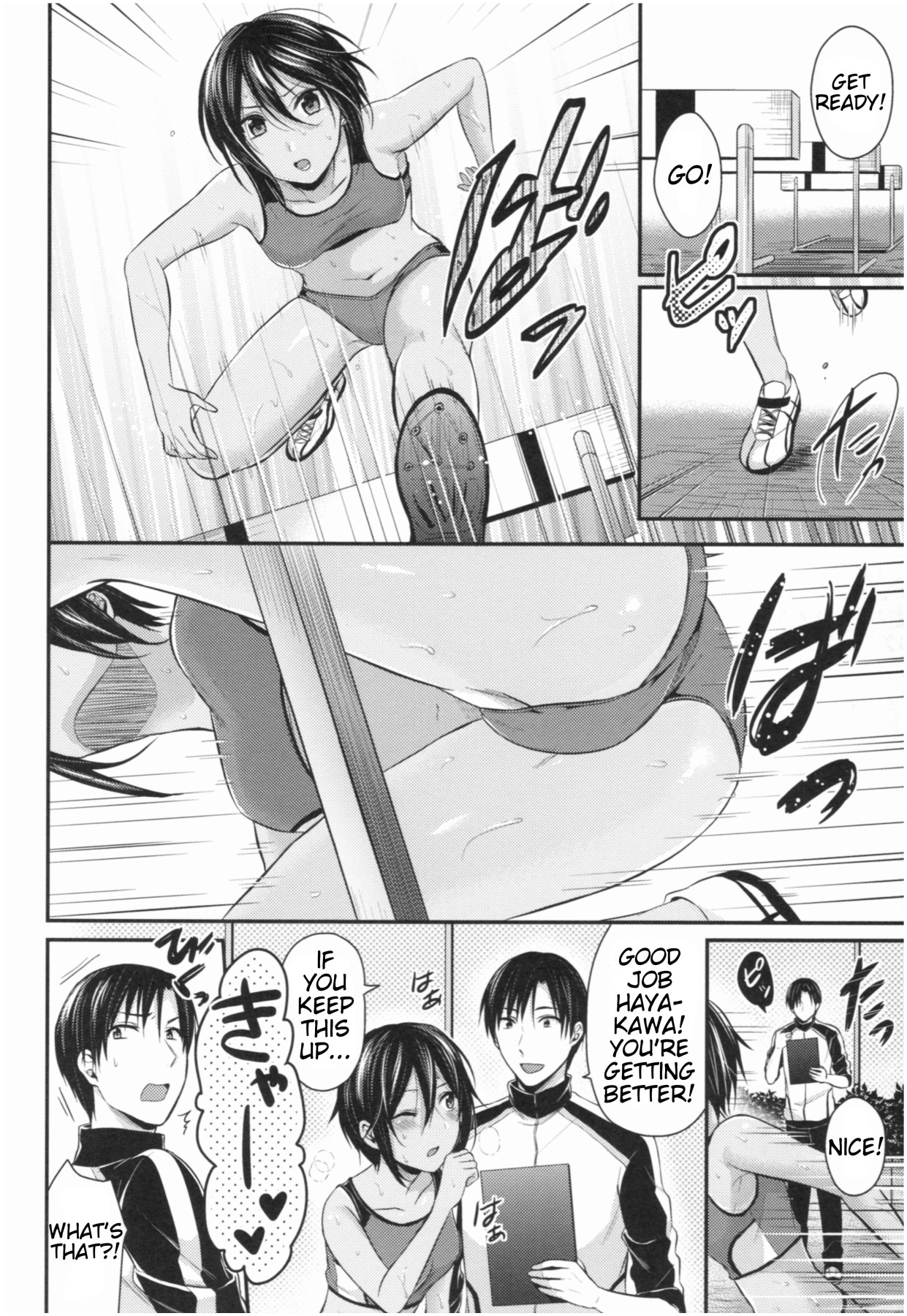 Hentai Manga Comic-Girls' Athletics Club Harem Training-Chapter 3-2